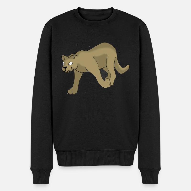 Faune - Pull Premium bio Homme - noir