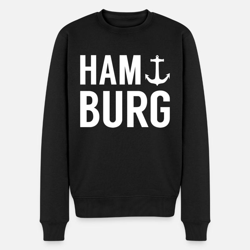 Ancre de Hambourg - Pull Premium bio Homme - noir