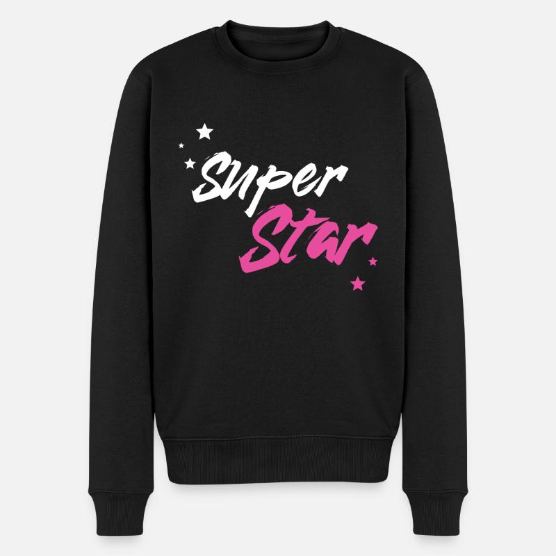 Super Star - Pull Premium bio Homme - noir