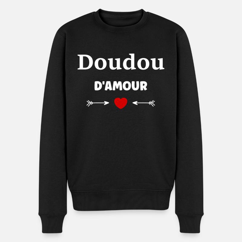 Doudou d'amour - Pull Premium bio Homme - noir