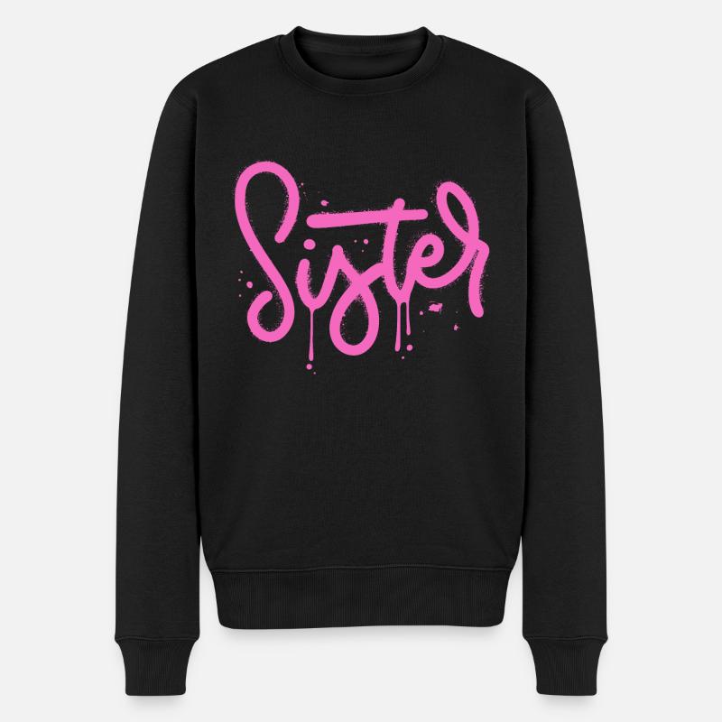 Sœurette - Pull Premium bio Homme - noir