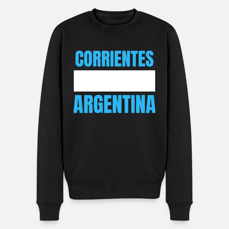 Corrientes - Pull Premium bio Homme - noir