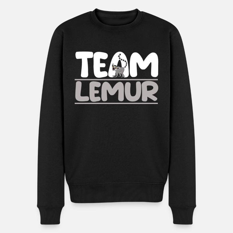Lémurien - Pull Premium bio Homme - noir