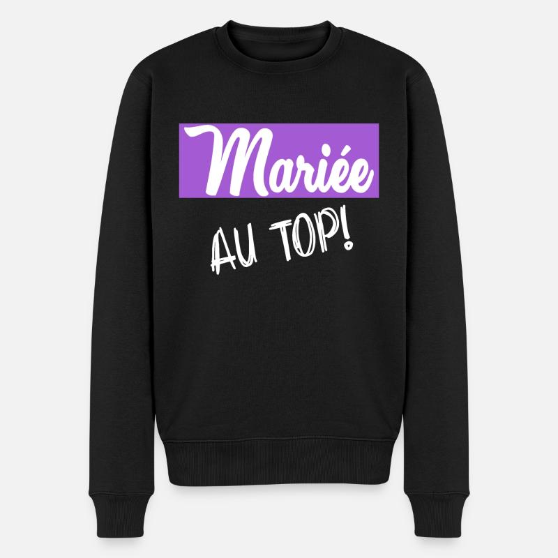 EVJF. MARIEE - Pull Premium bio Homme - noir