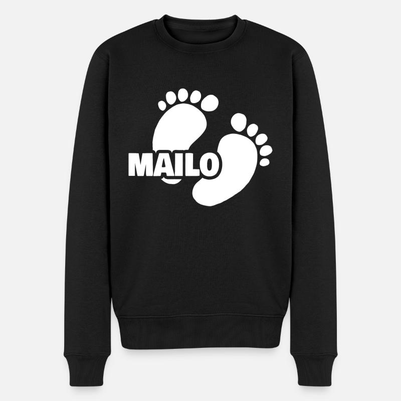 Cadeau pour Mailo - Pull Premium bio Homme - noir