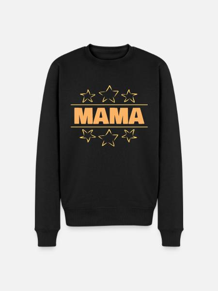 Stars for Mom - Men's Premium Organic Jumper - black