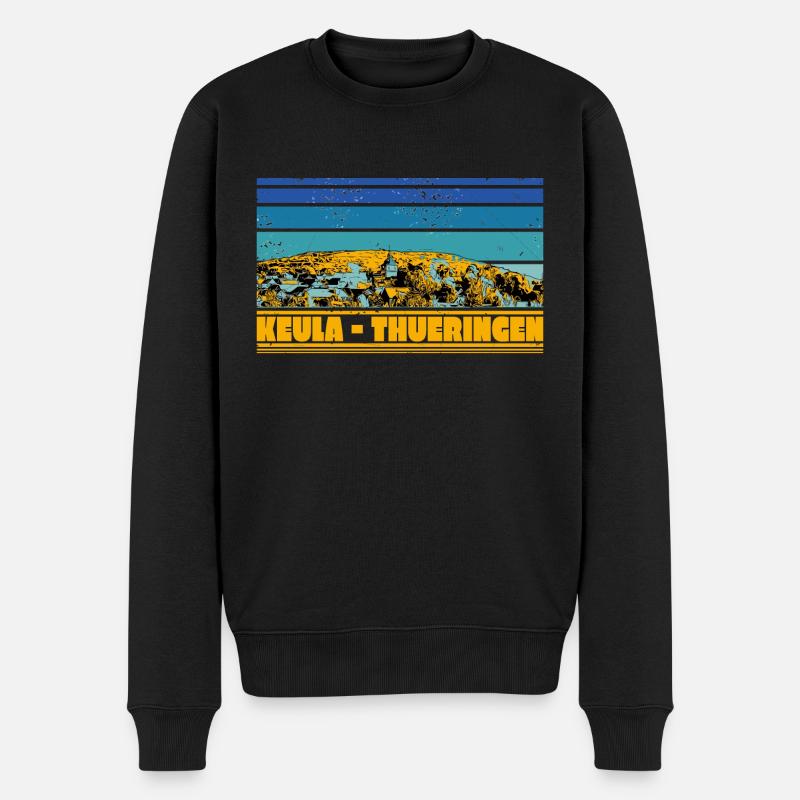 Südharz Merch - Keula I - Männer Premium Bio Pullover - Schwarz