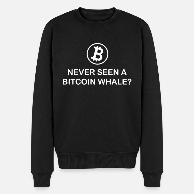 Crypto Bitcoin Trading - Männer Premium Bio Pullover - Schwarz