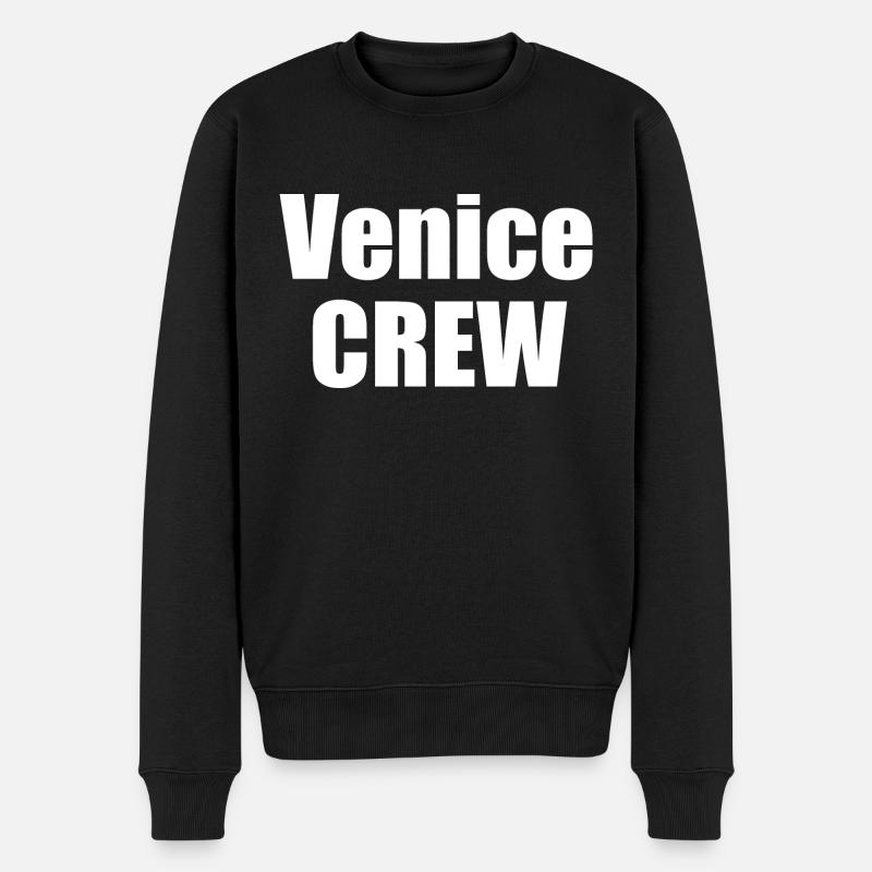 Équipage de Venise - Pull Premium bio Homme - noir