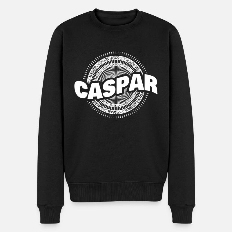 Idée cadeau Caspar - Pull Premium bio Homme - noir