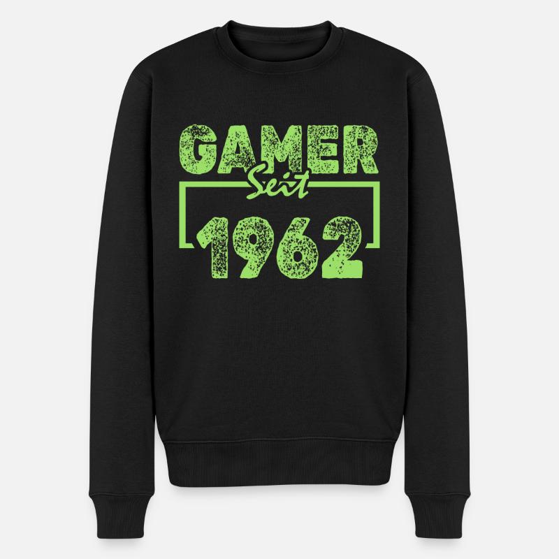 Monstre 1962 - Pull Premium bio Homme - noir
