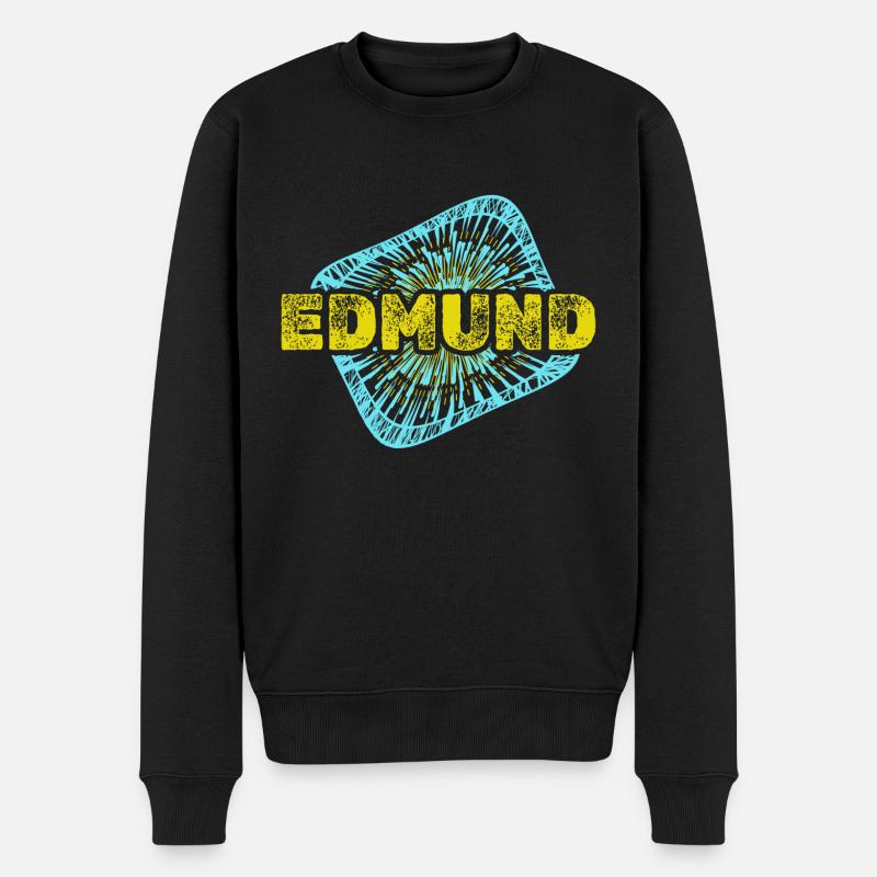 Cadeau pour Edmund - Pull Premium bio Homme - noir
