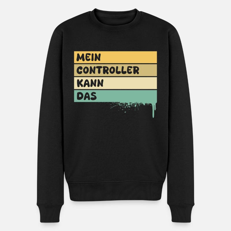 Cadeau pour manette - Pull Premium bio Homme - noir