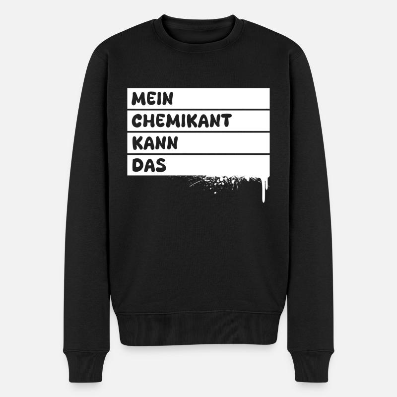Profession : Technicien en chimie - Pull Premium bio Homme - noir