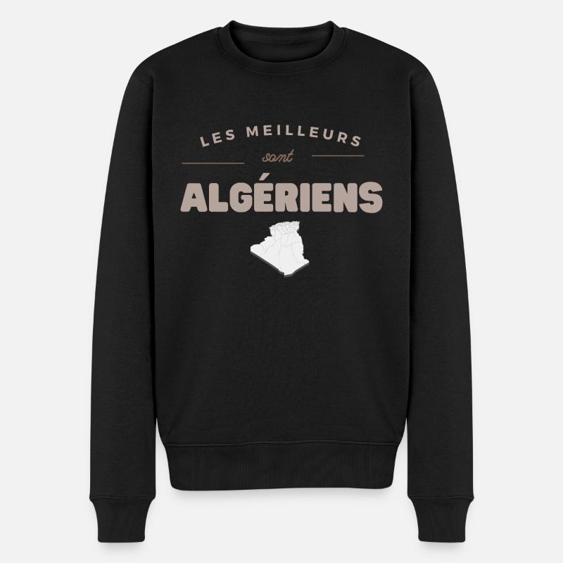 Les meilleurs sont Algériens - Pull Premium bio Homme - noir