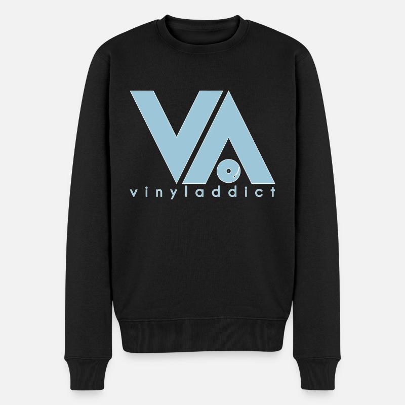 Vinyladdict V3 - Pull Premium bio Homme - noir