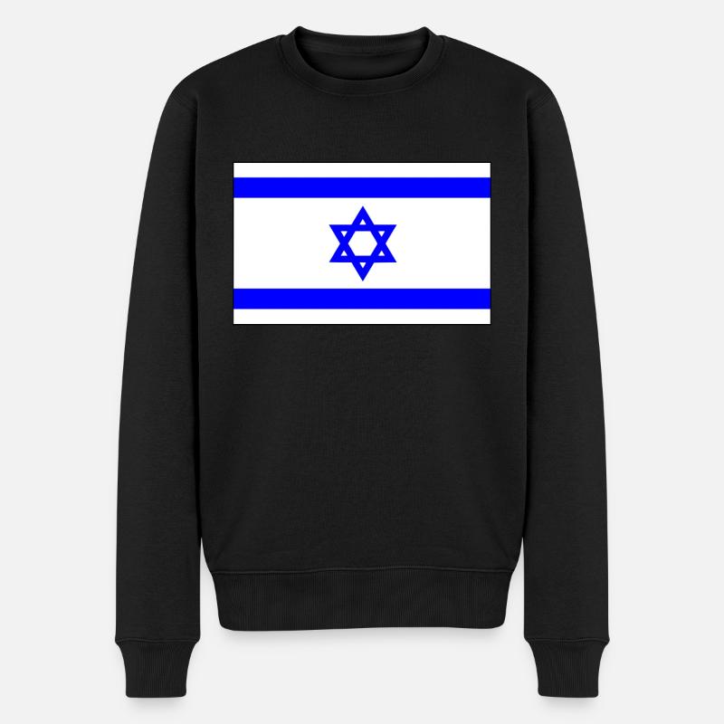 Israël - Pull Premium bio Homme - noir
