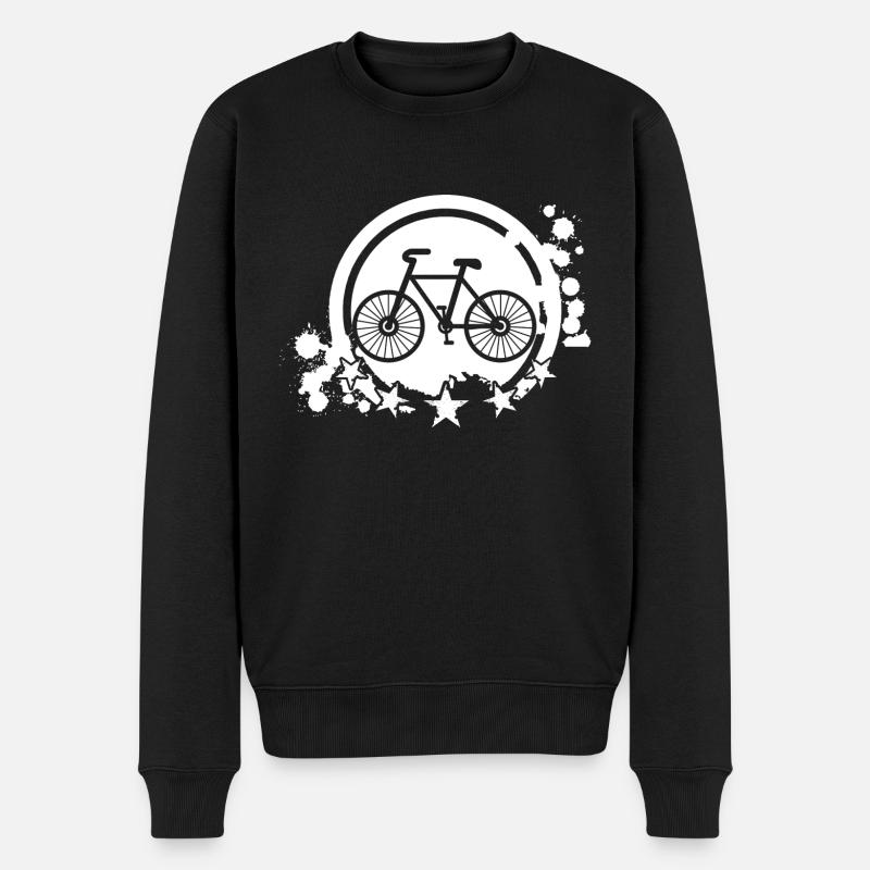 Bicyclette - Pull Premium bio Homme - noir