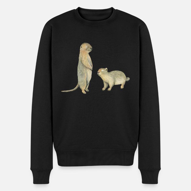 Gopher - Pull Premium bio Homme - noir