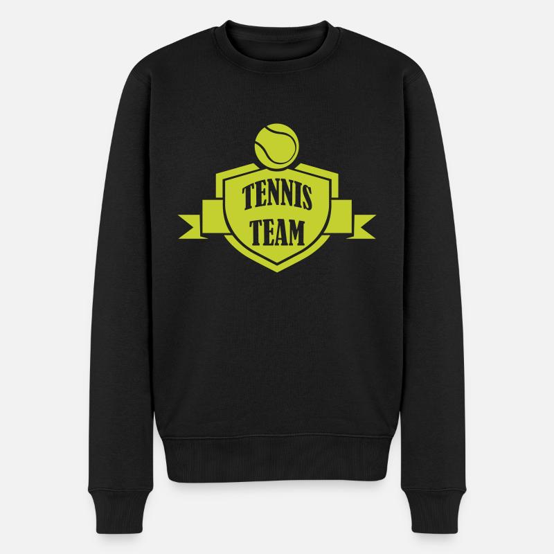 Équipe de tennis - Pull Premium bio Homme - noir