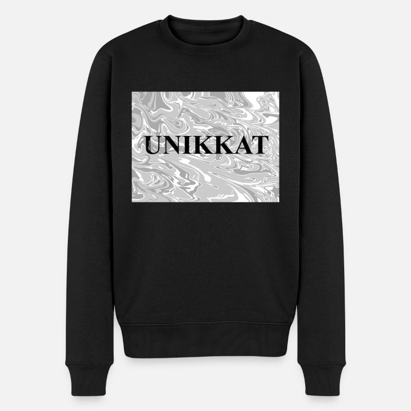 Unbenanntes Projekt 2 - Männer Premium Bio Pullover - Schwarz