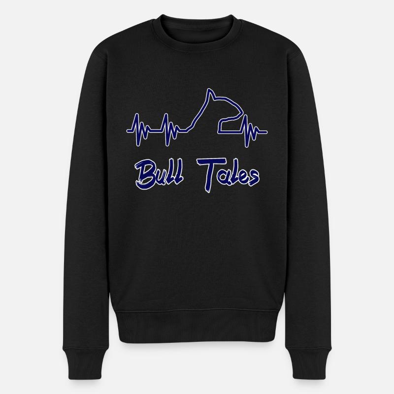 Bull Terrier par Ahapix - Pull Premium bio Homme - noir