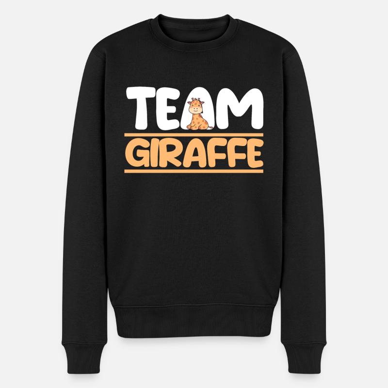 Girafe Girafe - Pull Premium bio Homme - noir