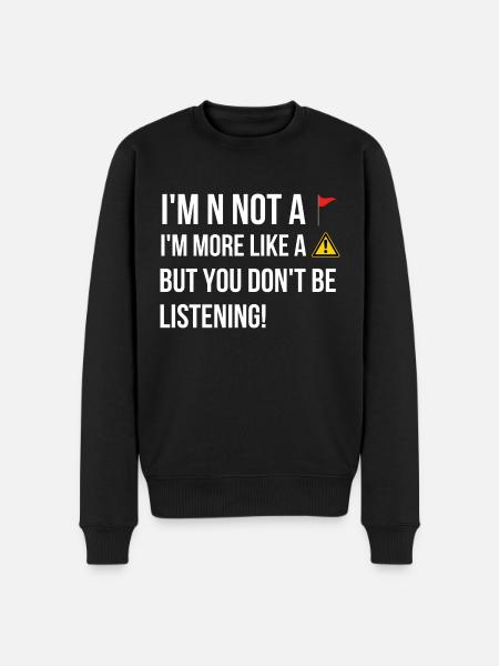 Relation relationnelle Rencontres Dire anglais - Pull Premium bio Homme - noir