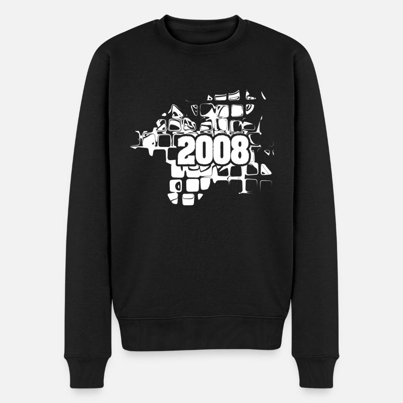 Artwork 2008 - Männer Premium Bio Pullover - Schwarz