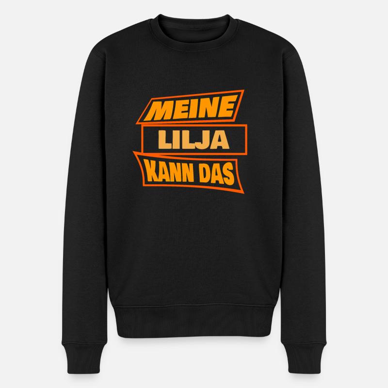 Lilja - Pull Premium bio Homme - noir