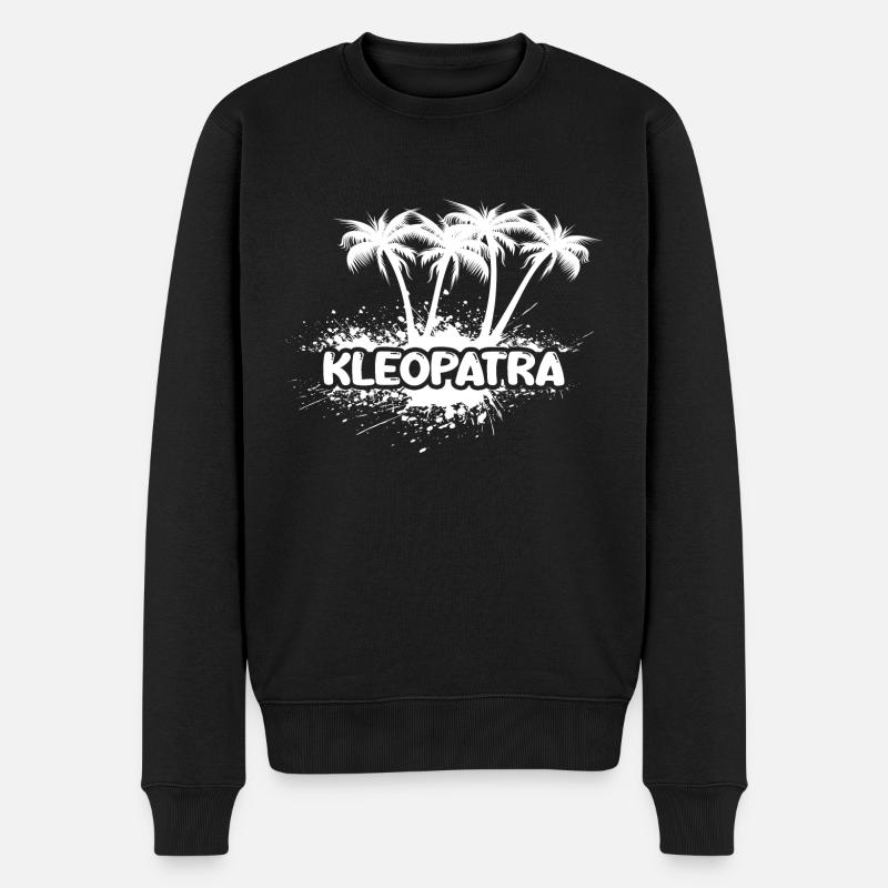Fête Cléopâtre - Pull Premium bio Homme - noir