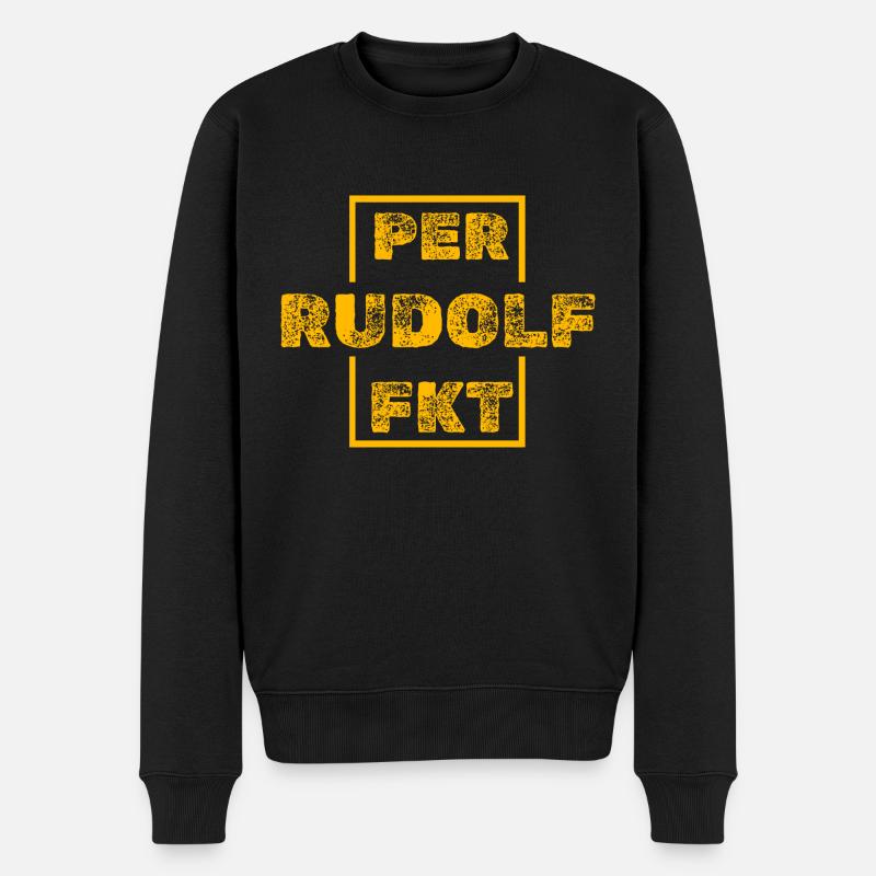 Cadeau pour Rudolf - Pull Premium bio Homme - noir