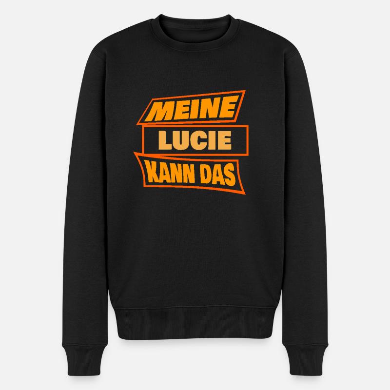 Lucie Lucie - Pull Premium bio Homme - noir