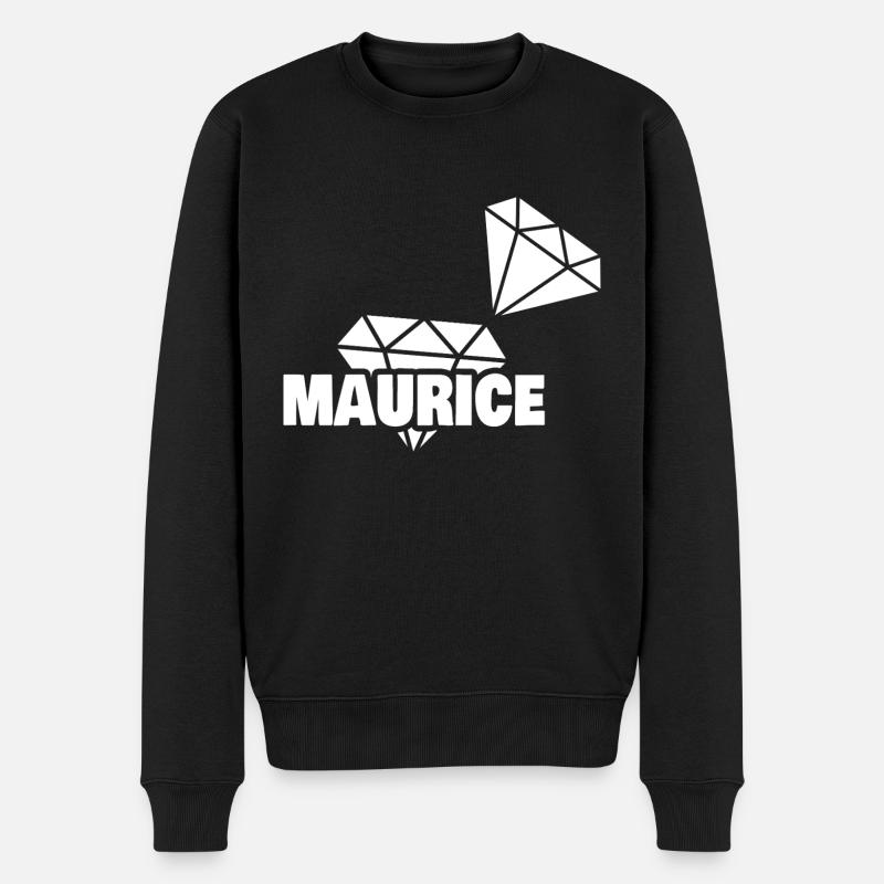 Le précieux Maurice - Pull Premium bio Homme - noir