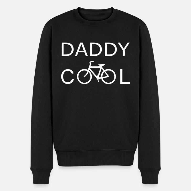 daddycool - Männer Premium Bio Pullover - Schwarz