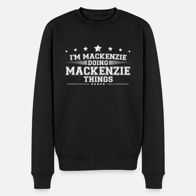 Mackenzie - Pull Premium bio Homme - noir