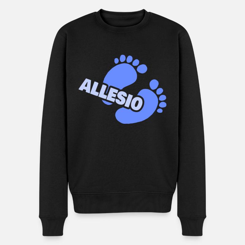 Bébé Allesio - Pull Premium bio Homme - noir