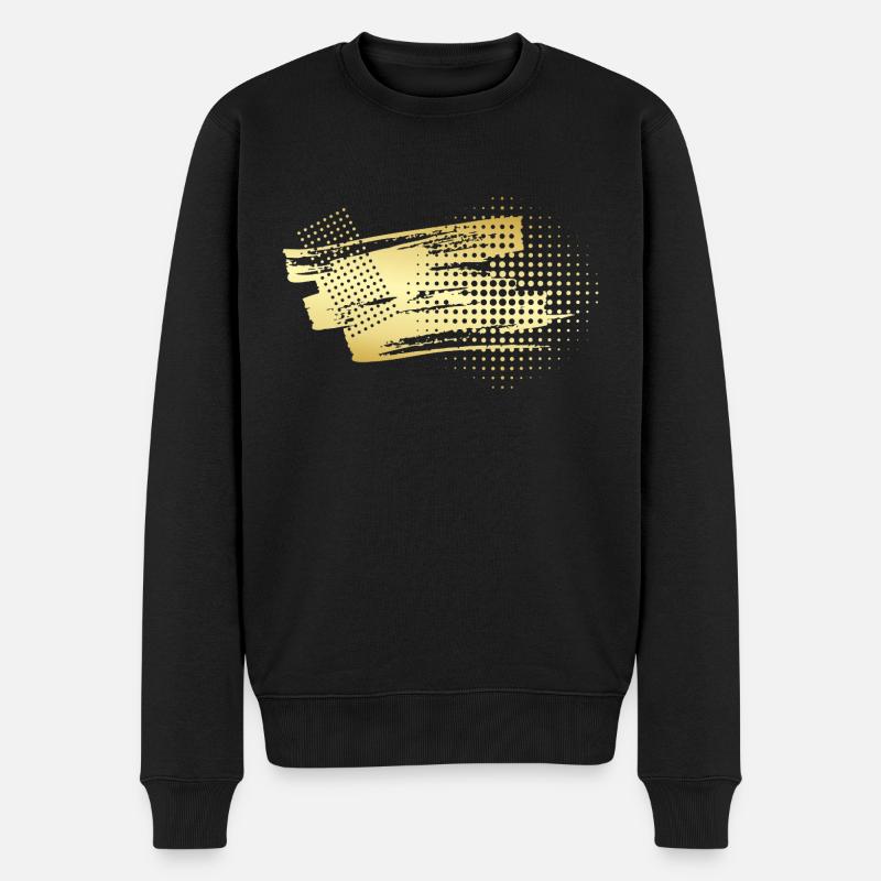 MRLORD OG GOLD 1 - Männer Premium Bio Pullover - Schwarz