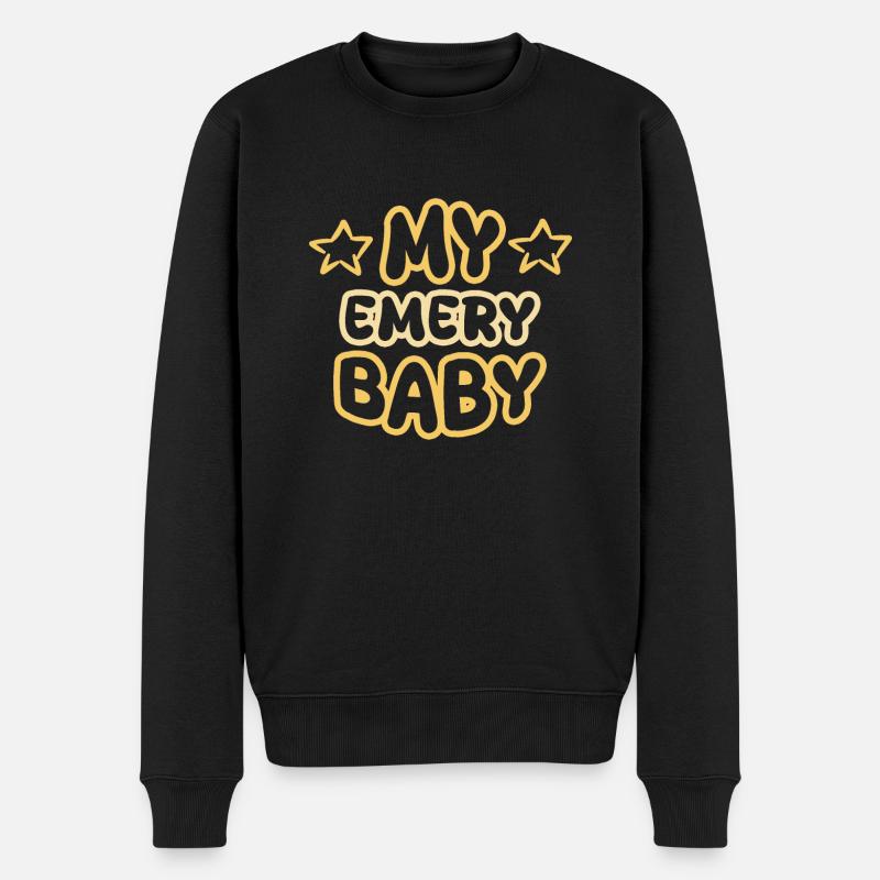 Naissance Emery - Pull Premium bio Homme - noir