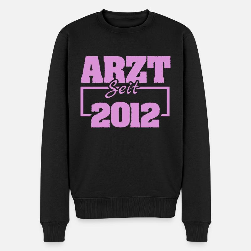 HNO 2012 - Männer Premium Bio Pullover - Schwarz