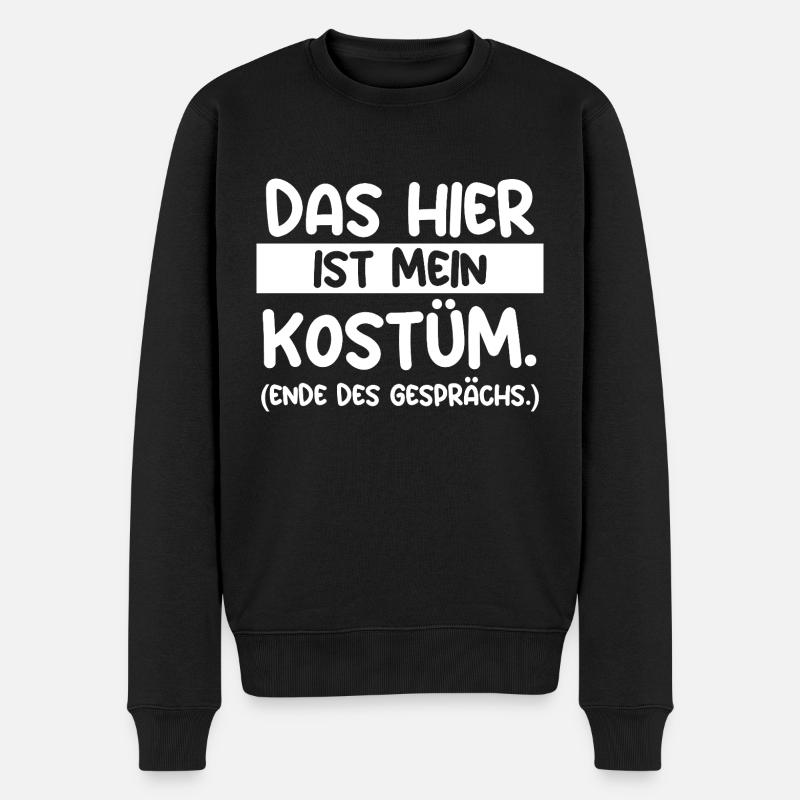 Carnaval de Jecken Carnaval - Pull Premium bio Homme - noir