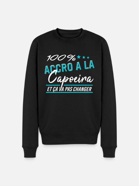 Capoeira - Pull Premium bio Homme - noir