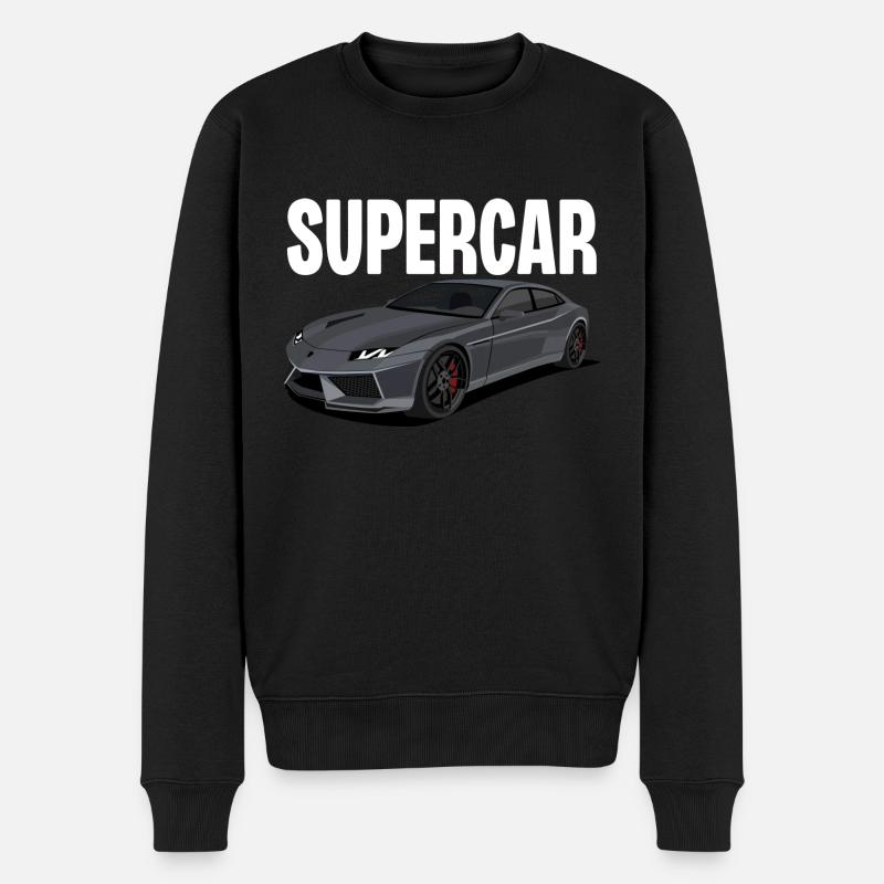 Supercar - Pull Premium bio Homme - noir