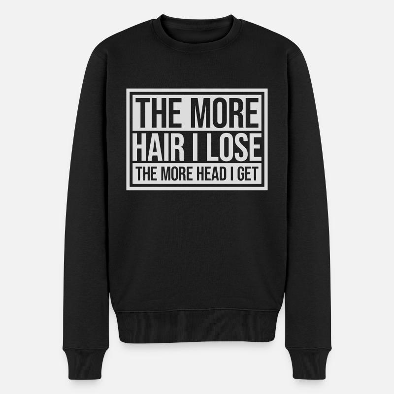 J’ai plus de tête - Pull Premium bio Homme - noir