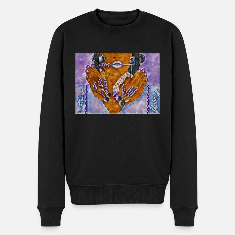 Modèle Blueberry - Pull Premium bio Homme - noir