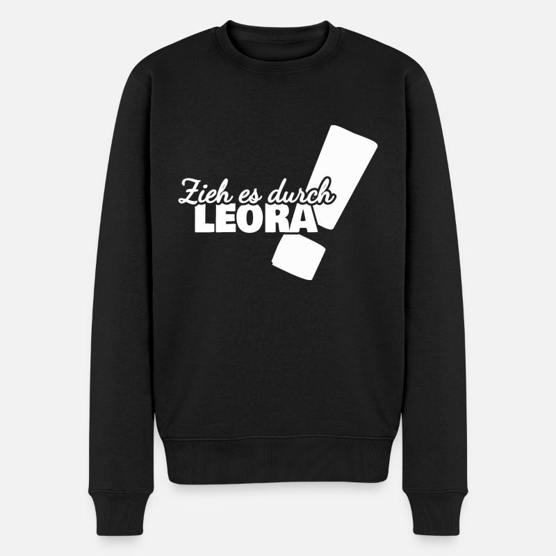 Leora - Pull Premium bio Homme - noir