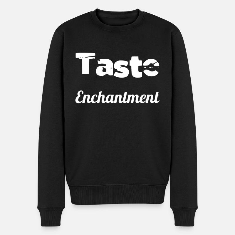 Citations d’aventures culinaires heureuses - Pull Premium bio Homme - noir