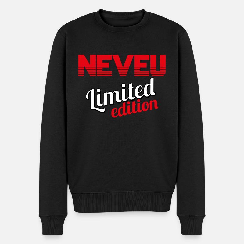 NEVEU LIMITED EDITION - Pull Premium bio Homme - noir