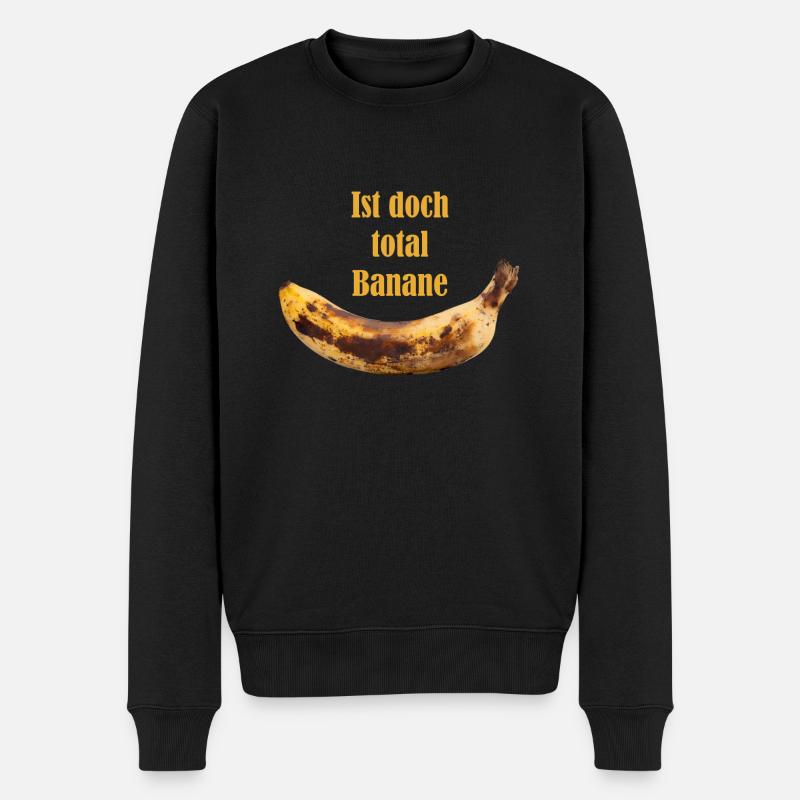 C’est totalement banane - Pull Premium bio Homme - noir