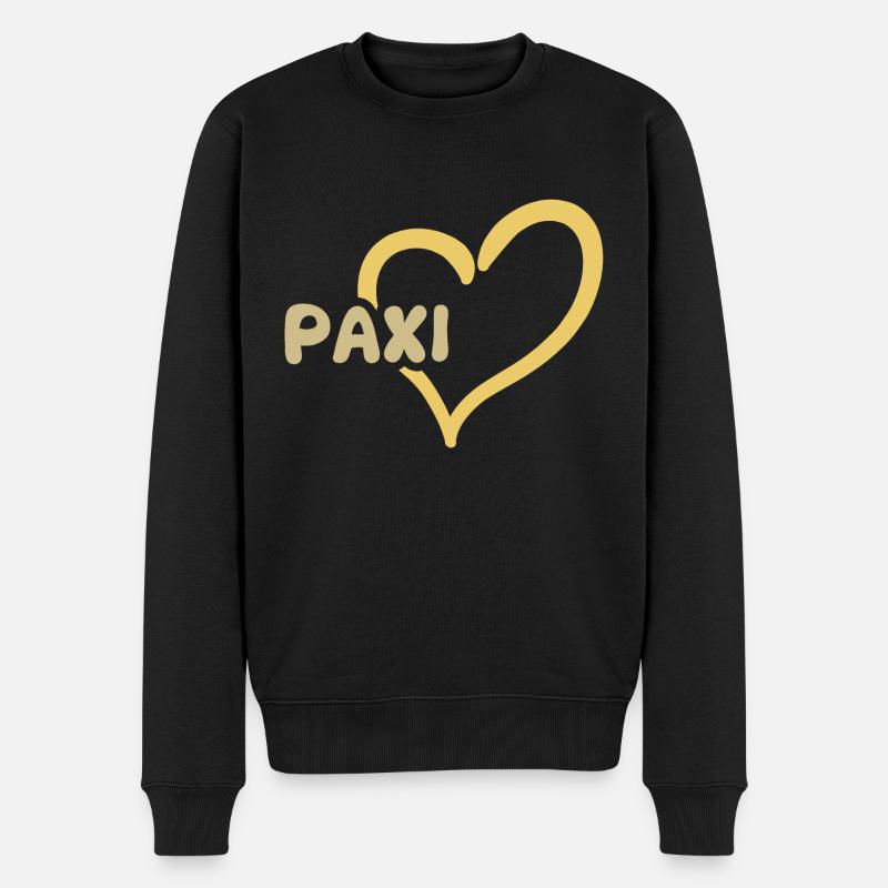 Paxi comme Paxi - Pull Premium bio Homme - noir